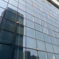 陕西省中心大楼玻璃幕墙检测